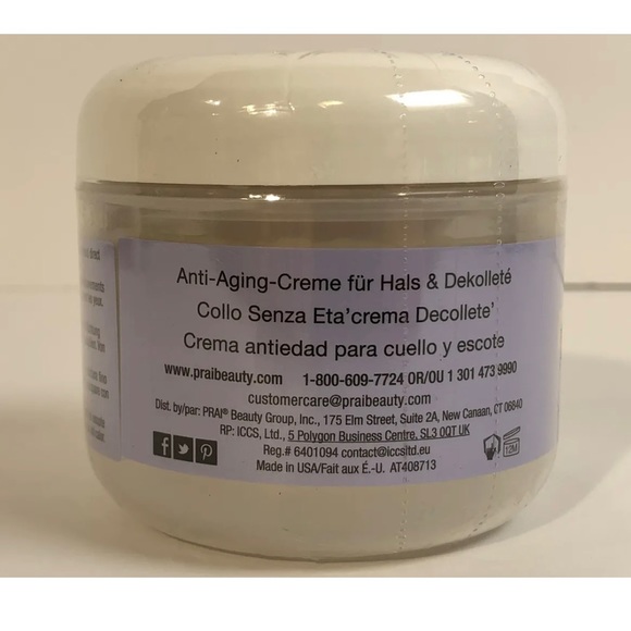 Prai Ageless Throat & Decolletage Creme 4FL. Oz and Face Forward Creme 2FL. Oz - Picture 3 of 8
